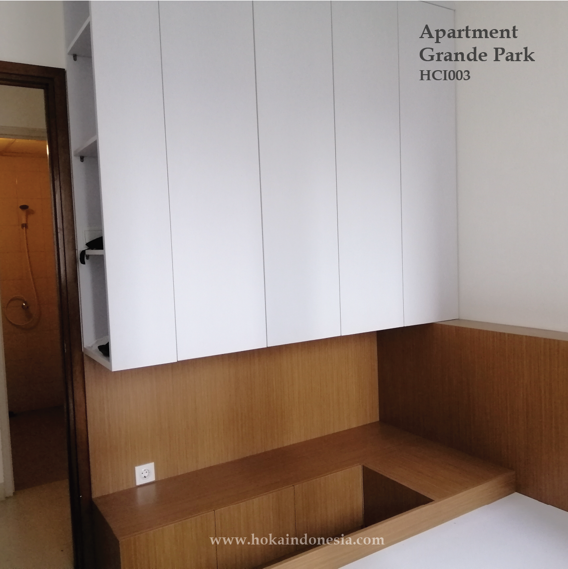 Konsep Design Apartment Grande Park (Bedroom) – HCI003 HOKA Indonesia