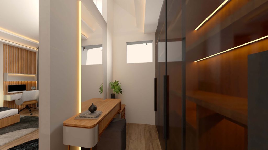 Before Desain Wardrobe HOKA INDONESIA 1