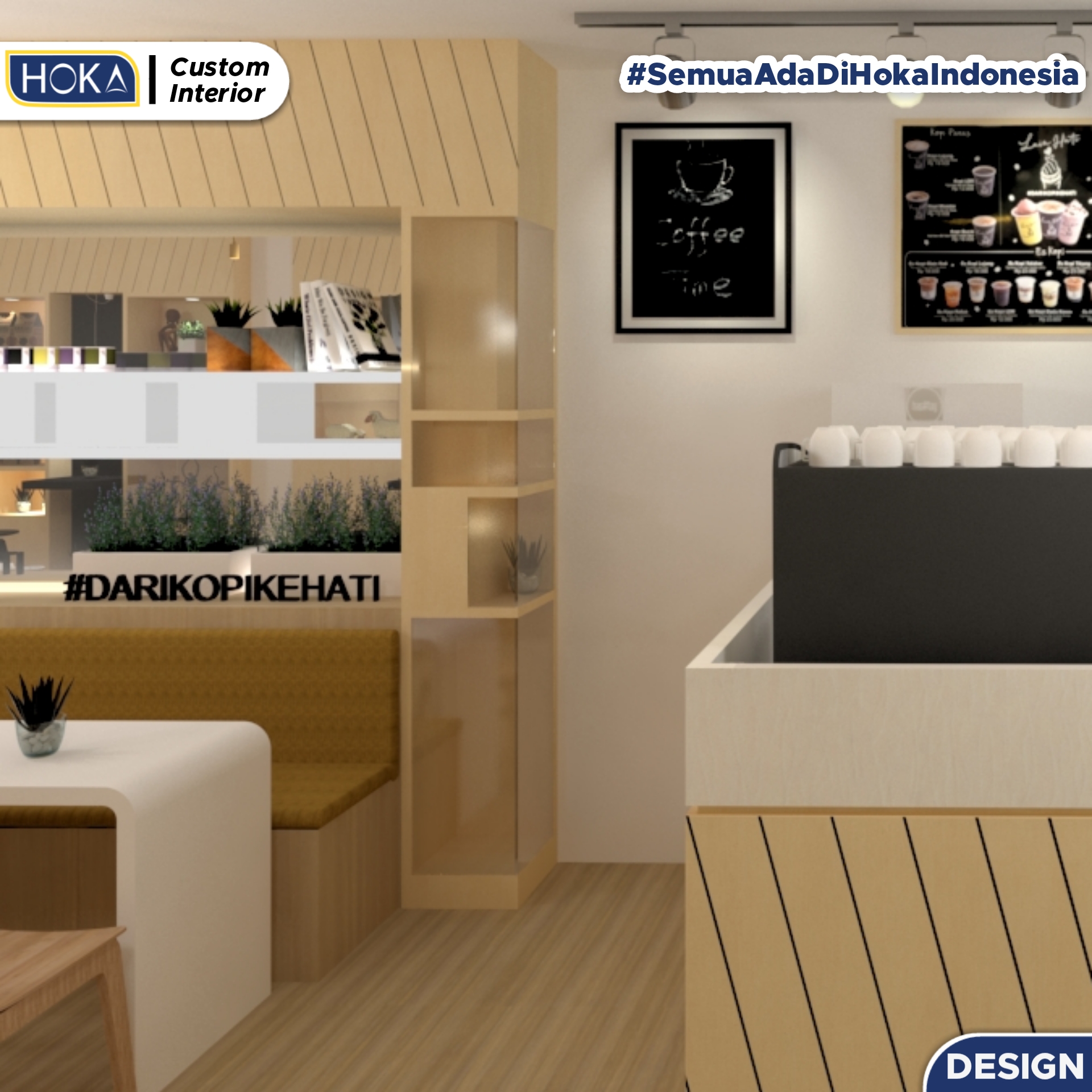 Project Interior Kafe Kopi - Jasa Desain Interior Kantor | Jual ...