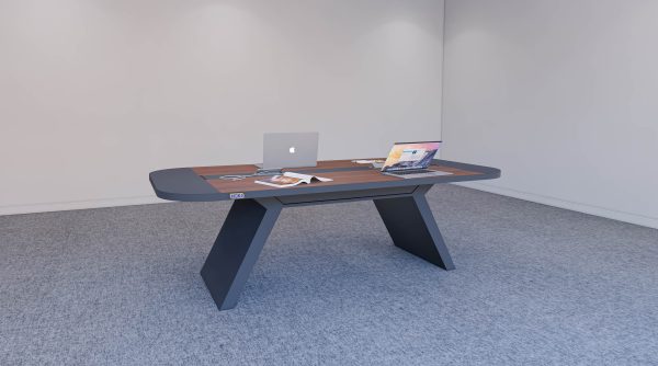 Meja Meeting Meja Rapat HOKA HFH-M139 Plywood Finishing HPL - Gambar 2