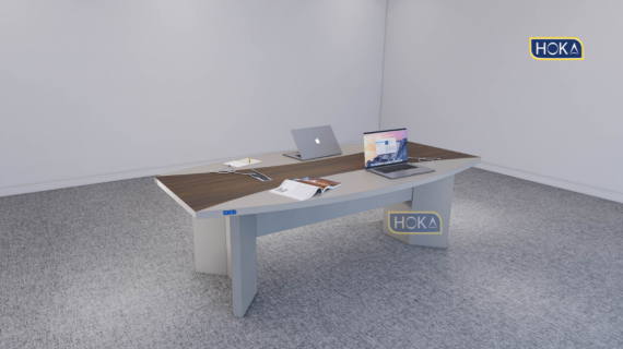 MEJA MEETING UNTUK RUANG MEETING ANDA Ruang meeting merupakan salah satu area yang penting dalam sebuah kantor. Menjadi tempat berbagi ide, mengambil keputusan, dan kolaborasi antar pikiran terjadi. Meja rapat juga dapat memengaruhi suasana dalam ruang rapat dan produktivitas tim. Salah satu meja rapat yang dapat menjadi pilihan untuk ruang rapat Anda adalah MEJA meeting berbentuk oval, yang menggabungkan antara fungsi dan estetika menjadi satu. Berikut beberapa rekomendasi meja meeting berbentuk oval dari HOKA Indonesia.