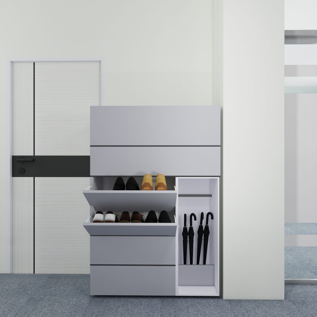 05 RAK SEPATU 7 Jasa Desain Interior Kantor | Jual Furniture Kantor