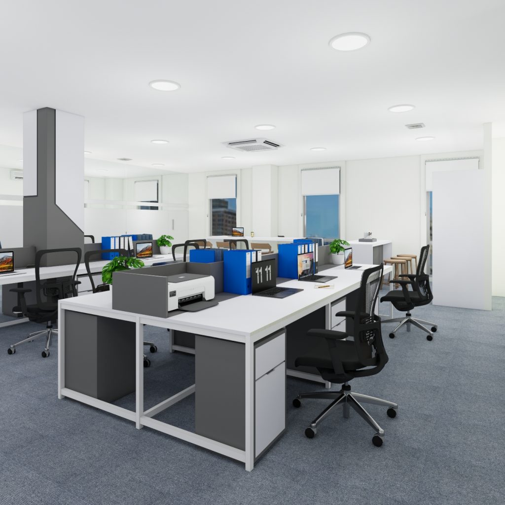 09 MEJA SALES DAN DRAWER 11 Jasa Desain Interior Kantor | Jual Furniture Kantor