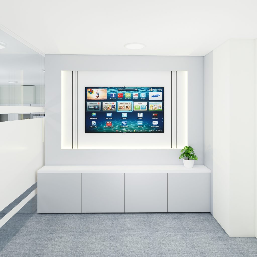 13 BACKDROP DRAWER MEETING ROOM 15 Jasa Desain Interior Kantor | Jual Furniture Kantor