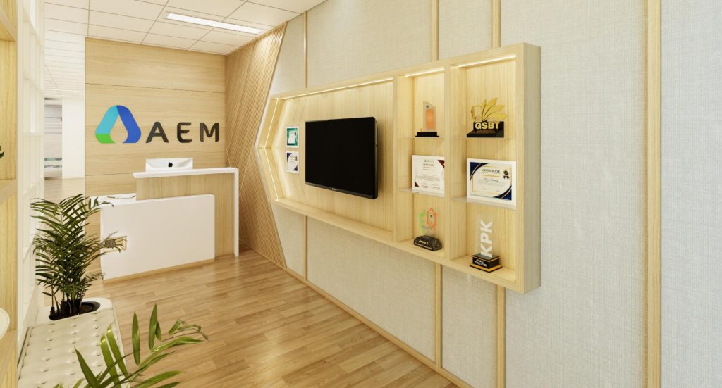 Office Interior Modern dengan Sentuhan Natural: Solusi Workspace Nyaman & Fungsional 3 a 3 Jasa Desain Interior Kantor | Jual Furniture Kantor