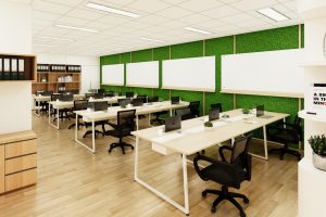 Office Interior Modern dengan Sentuhan Natural: Solusi Workspace Nyaman & Fungsional