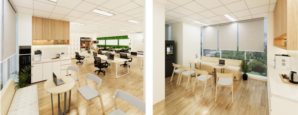 Office Interior Modern dengan Sentuhan Natural: Solusi Workspace Nyaman & Fungsional 6 j 6 Jasa Desain Interior Kantor | Jual Furniture Kantor