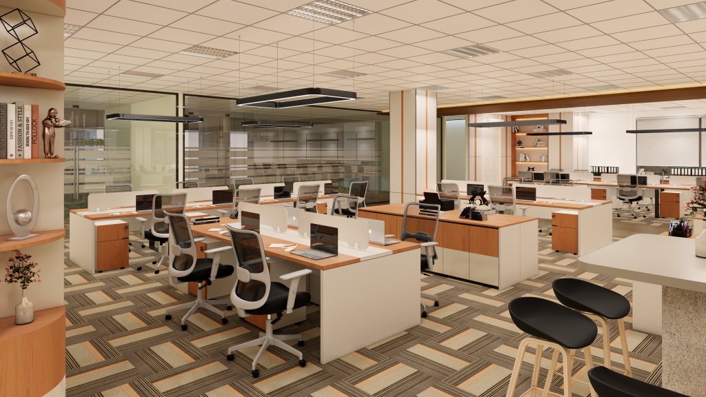Desain Open Space Office untuk PT. Panca Budi Idaman Tbk: Nyaman, Fungsional, dan Produktif 2 7 2 Jasa Desain Interior Kantor | Jual Furniture Kantor