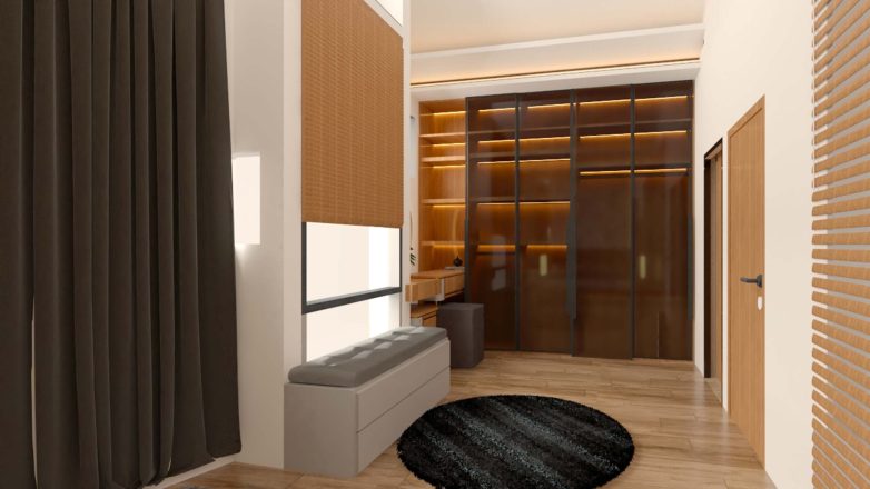 Desain Wardrobe HOKA INDONESIA